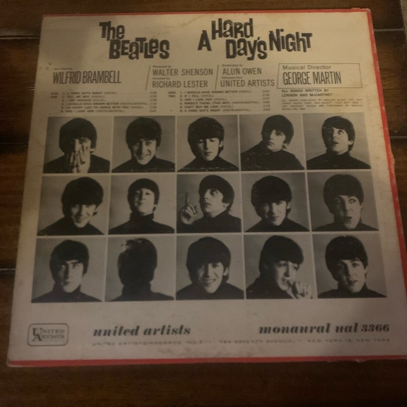 A hard days night vinyl, the Beatles - Picture 4 of 4